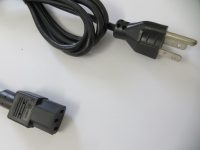 An ac power cords.