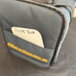 Half Pan Carrier Side Pocket with Slip Example
