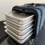 Half Pan Carrier with Trays Front View