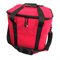 Red Large electric thermal meal delivery bag TB-16E