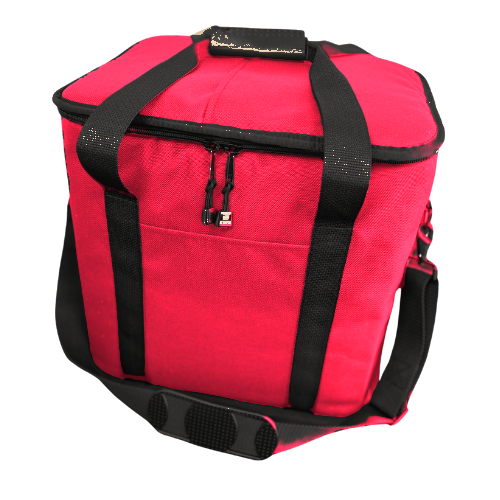 Red Large electric thermal meal delivery bag TB-16E